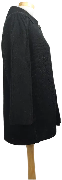 Blue seven Damen Strickweste schwarz - XXXL/46 - Bild 3