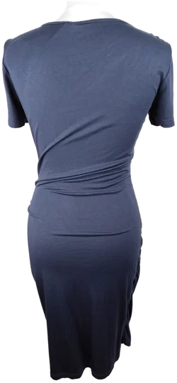 Bodyflirt Midikleid in Blau mit Drapierung | Elegant – Vorschau 3