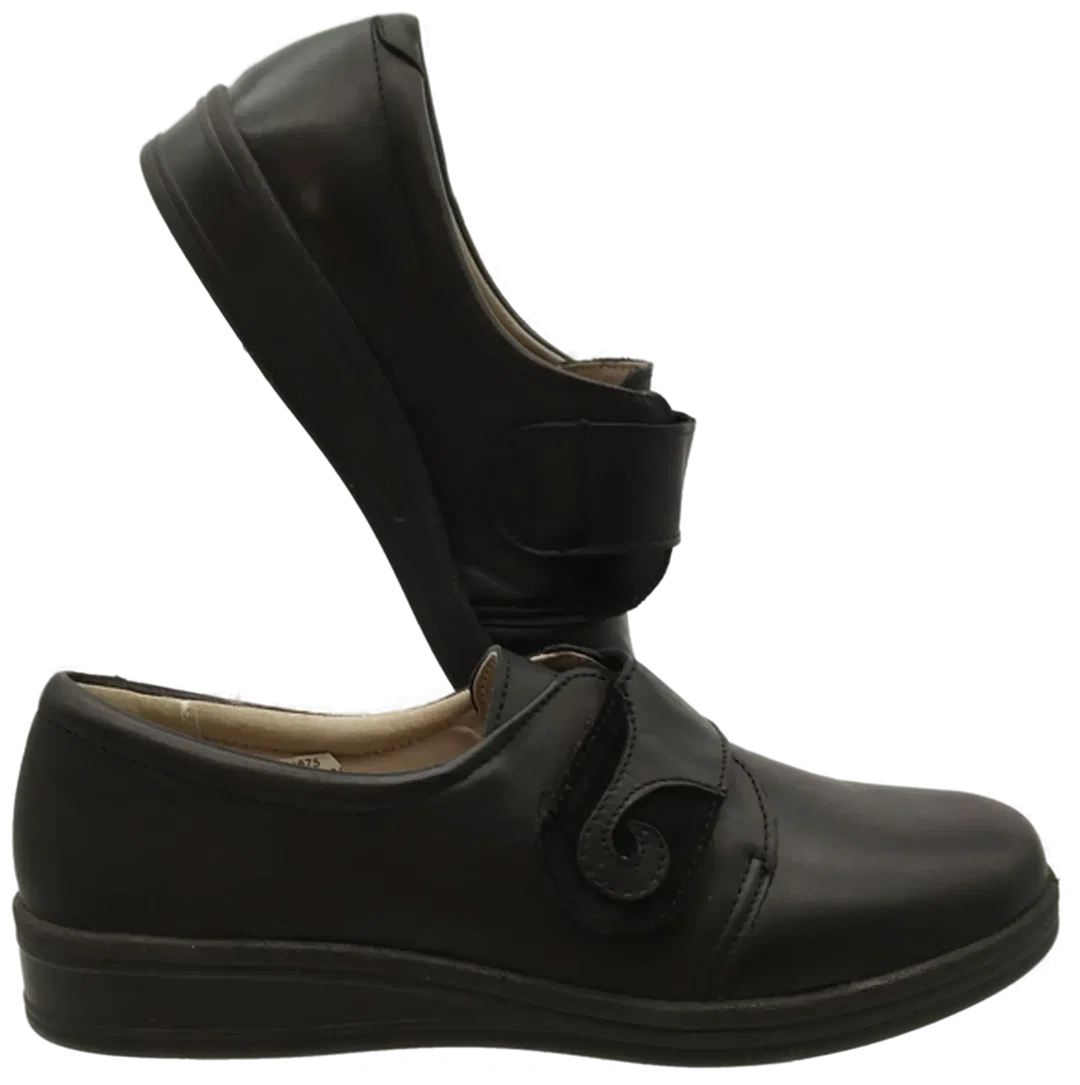Orthopädische Halbschuhe Leder Gr. 38 | Schonender Komfort – Bild 2