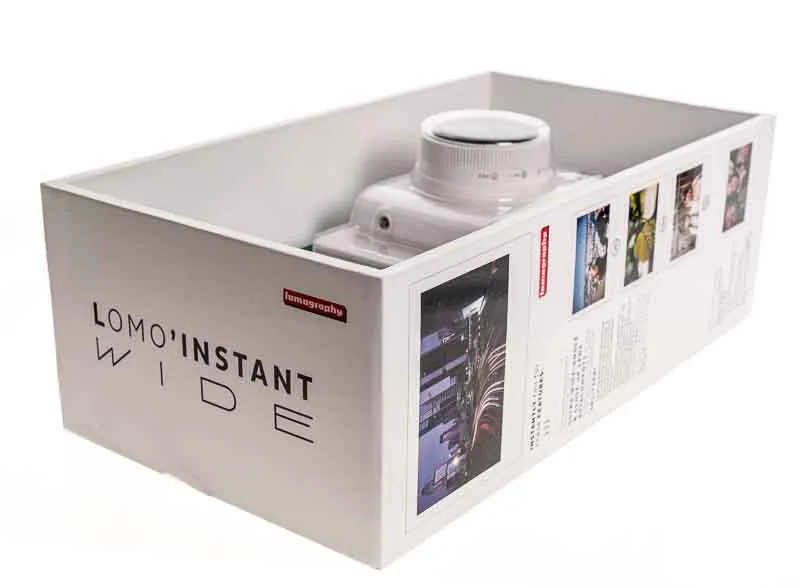 Sofortbildkamera Lomo’Instant Wide Kamera White Edition – Bild 3