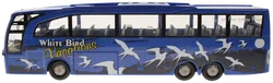 Dickie Mercedes-Benz Reisebus – „White Bird Vacations“ – ca. 30,5 cm – Blau - Bild 2