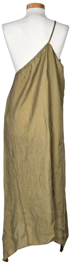 ZARA Damen Midikleid, grün - Gr. EUR L  - Bild 2