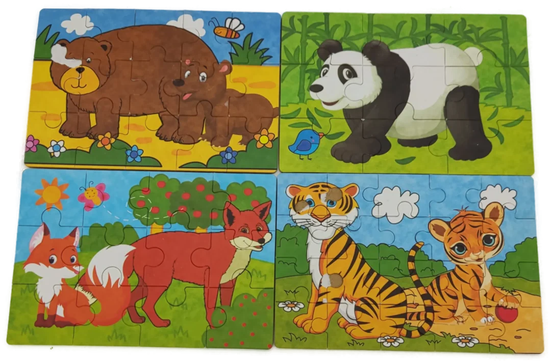 Puzzle bunt in einer Metallbox – Bild 3