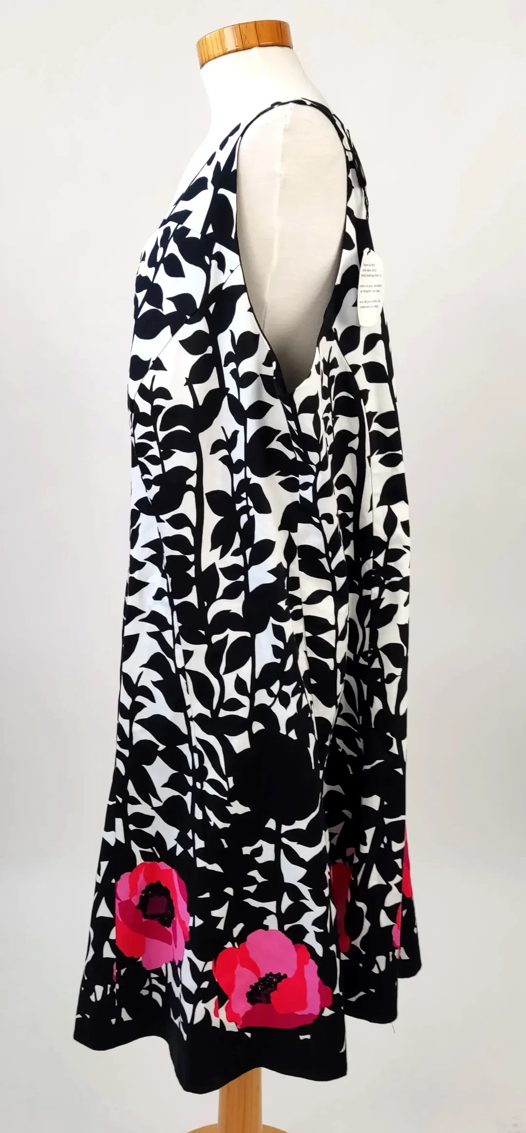 Sheego Damen Kleid mit Blumenmuster - Gr. 52 – Bild 3