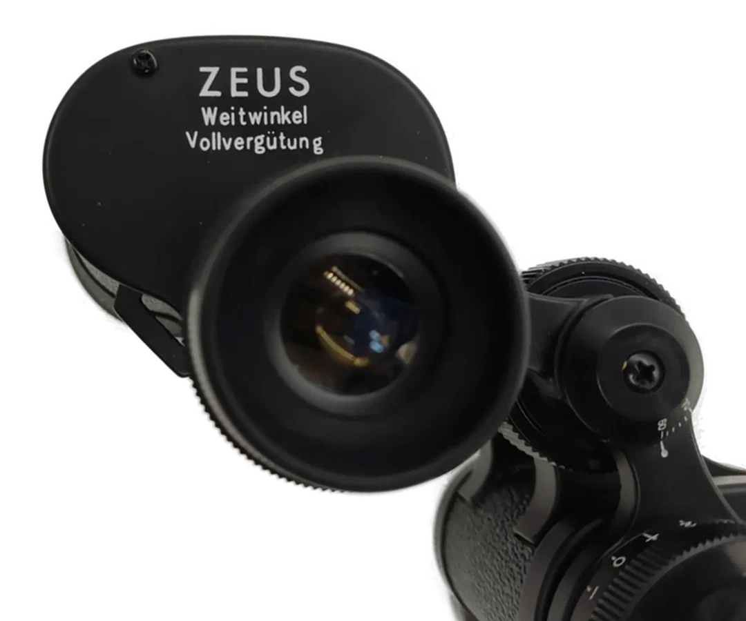 ZEUS Feldstecher 4 X 10 Blickfeld / 25m auf 1000m mit Tasche  – Bild 2