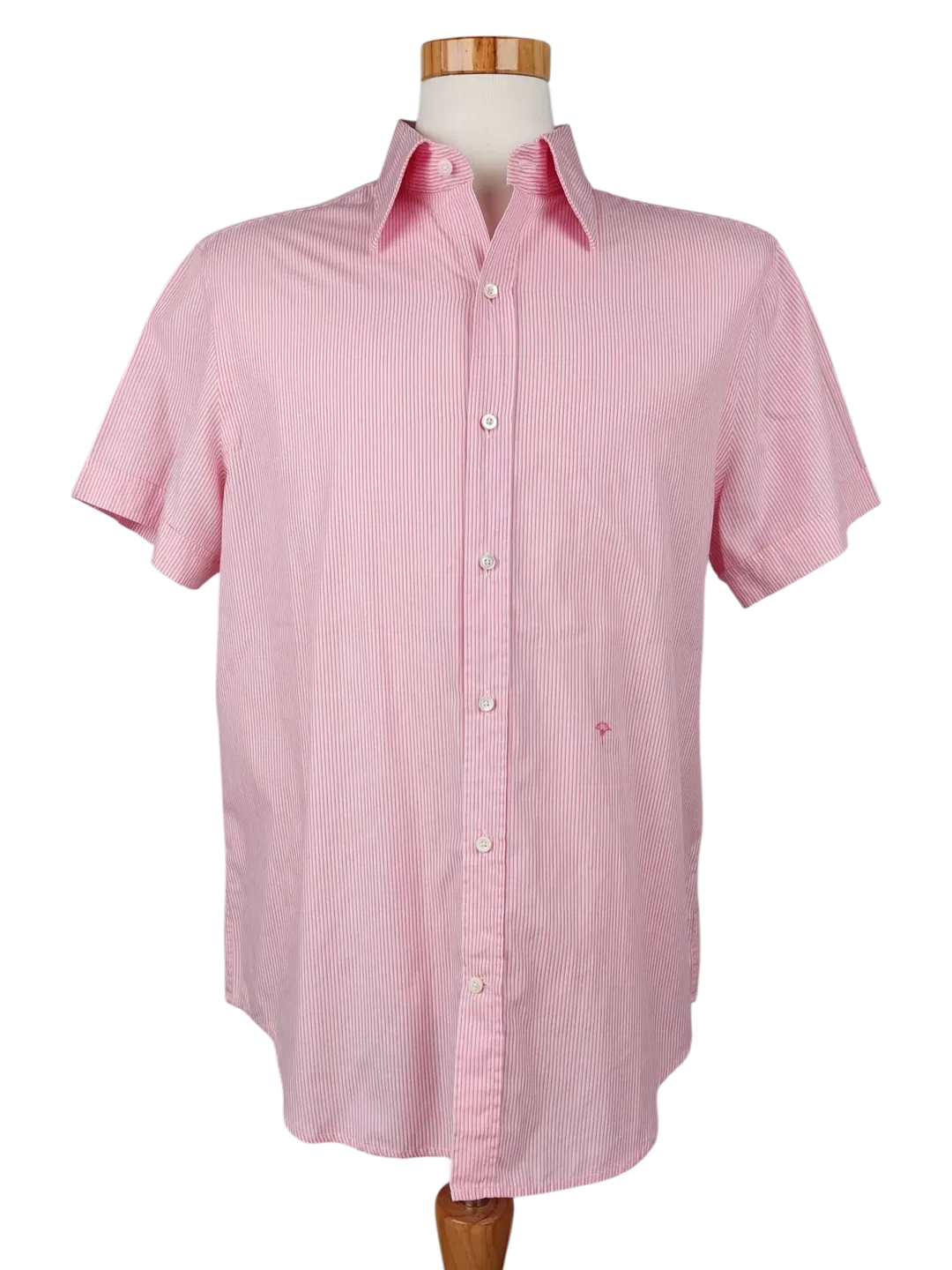 Joop! Herren Kurzarmhemd, weiß/rosa - Gr. L - Bild 4