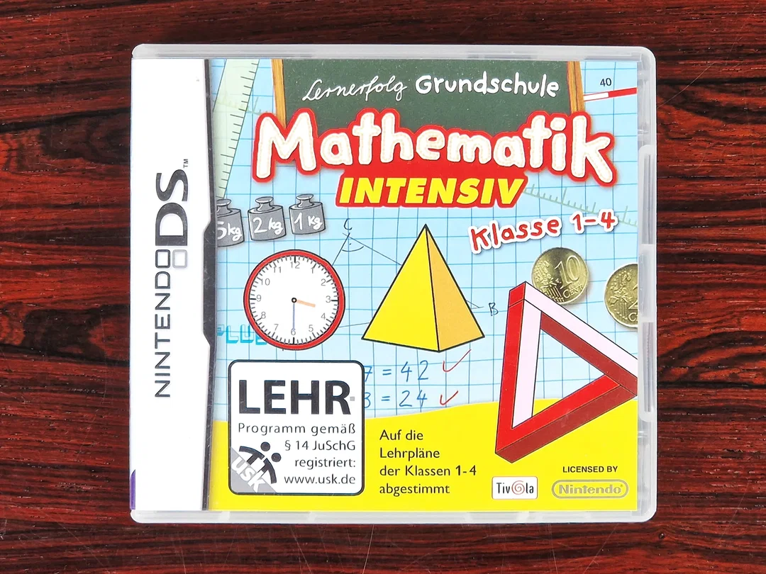 Lernerfolg Grundschule - Mathematik intensiv Klasse 1-4 - Nintendo DS - NDS - Spiel - Bild 1