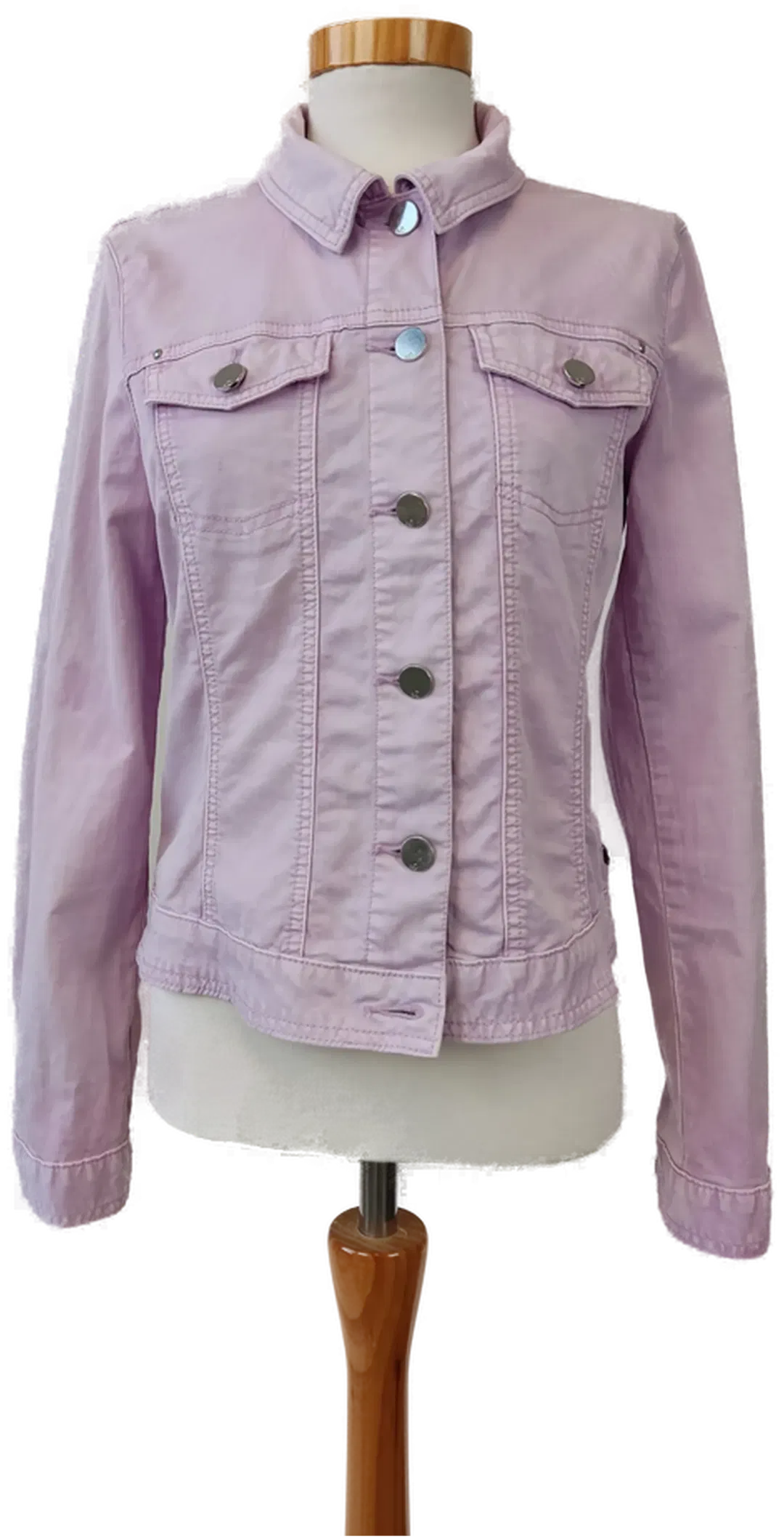 s.Oliver Damen-Jeansjacke, rosa - Gr. 34 - Bild 1