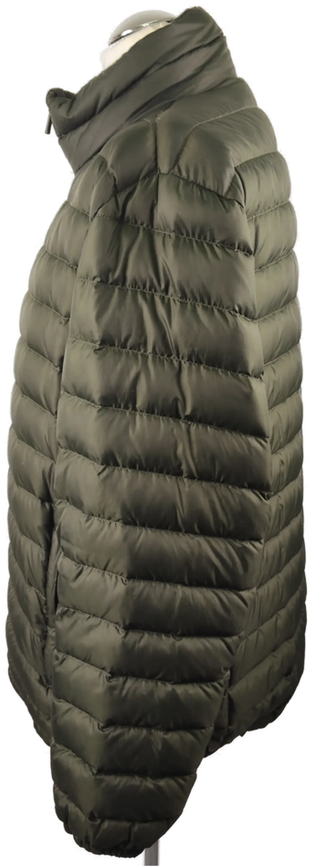 Herrenjacke aus Polyester Größe 56, Oliv | Zeitloser Look – Bild 2