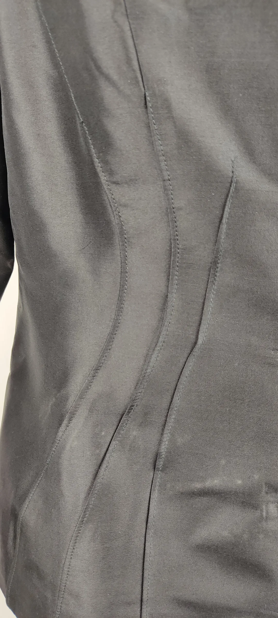 Eleganter Blazer Sarissa Silk Thailand Strass-Knöpfe | Abendlicher Glanz Größe 44 – Bild 8