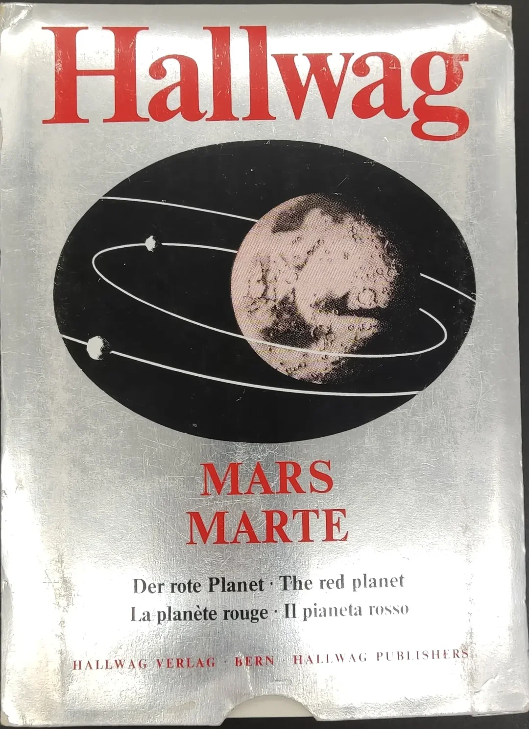 Hallwag Mars 1:20.000.000 von 1979 Poster – Bild 2