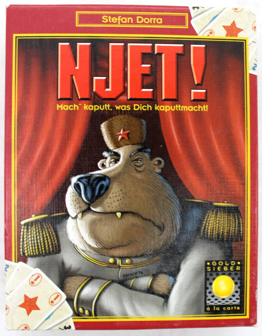 NJET! – Kartenspiel von Stefan Dorra | Goldsieber 1997 | Deutsch - Bild 1