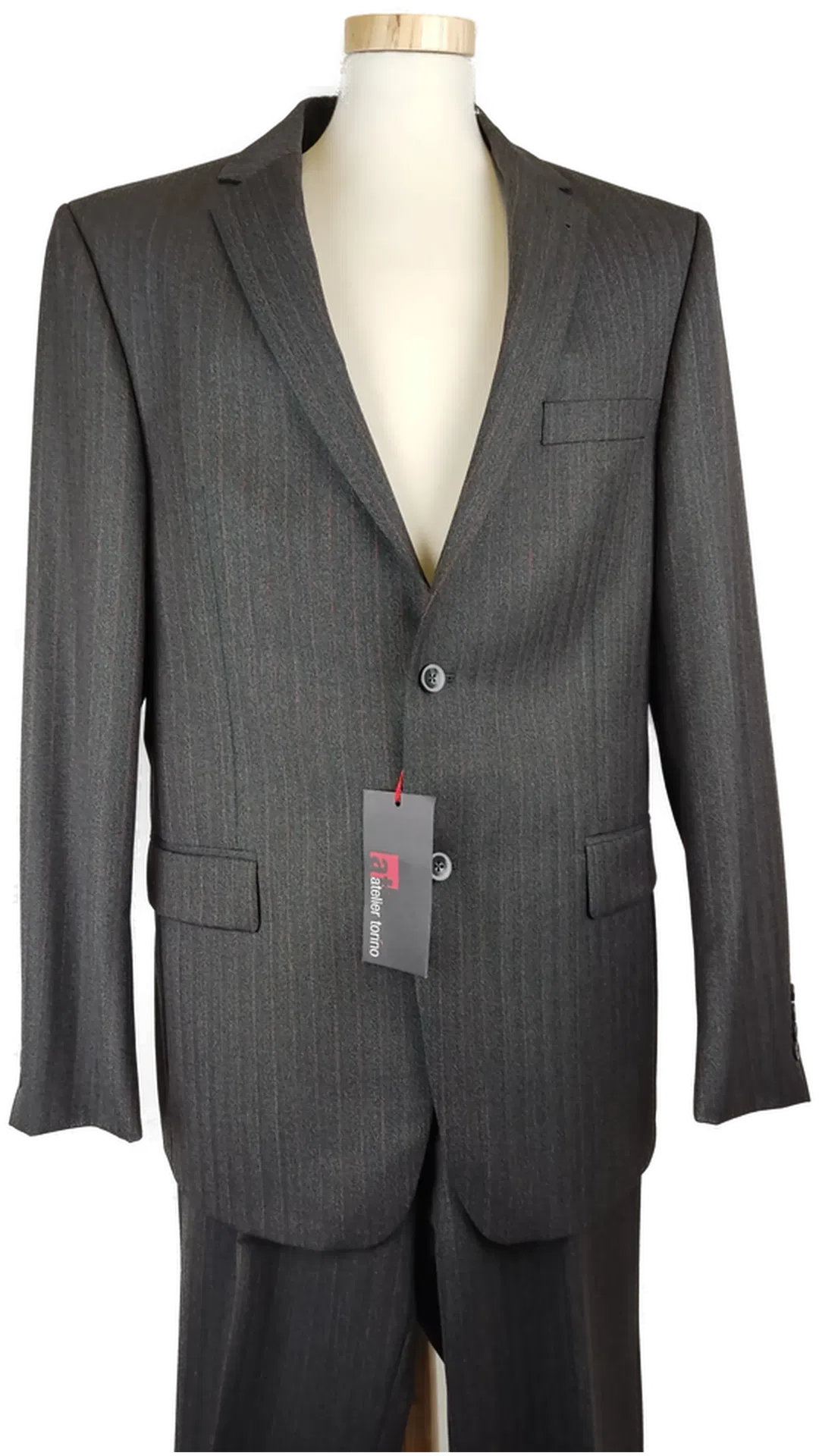 Daniel Hechter Herrenanzug dunkelgrau Gr. 54/XXL - Bild 4