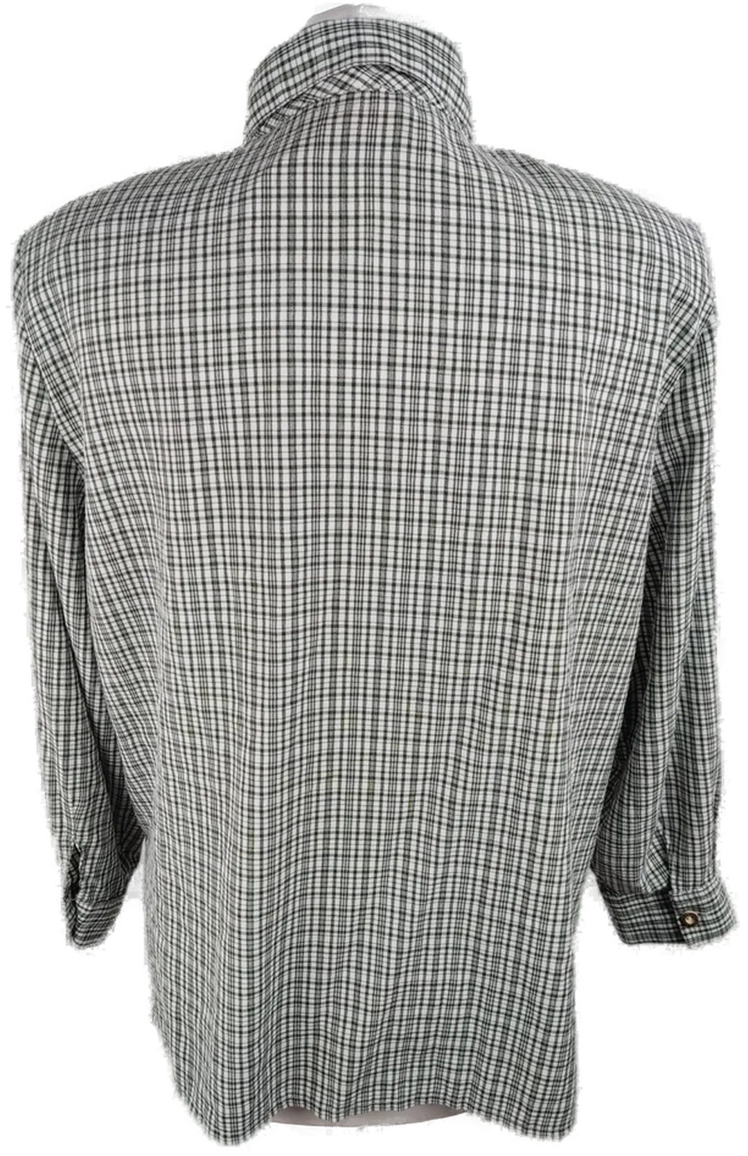 Damen Trachtenbluse Größe 40 Kariert | Zeitloser Landhausstil – Bild 3