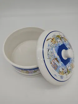 Weihnachtliche Porzellan-Keksdose - Bild 2