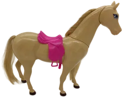 Puppe mit Pferd 