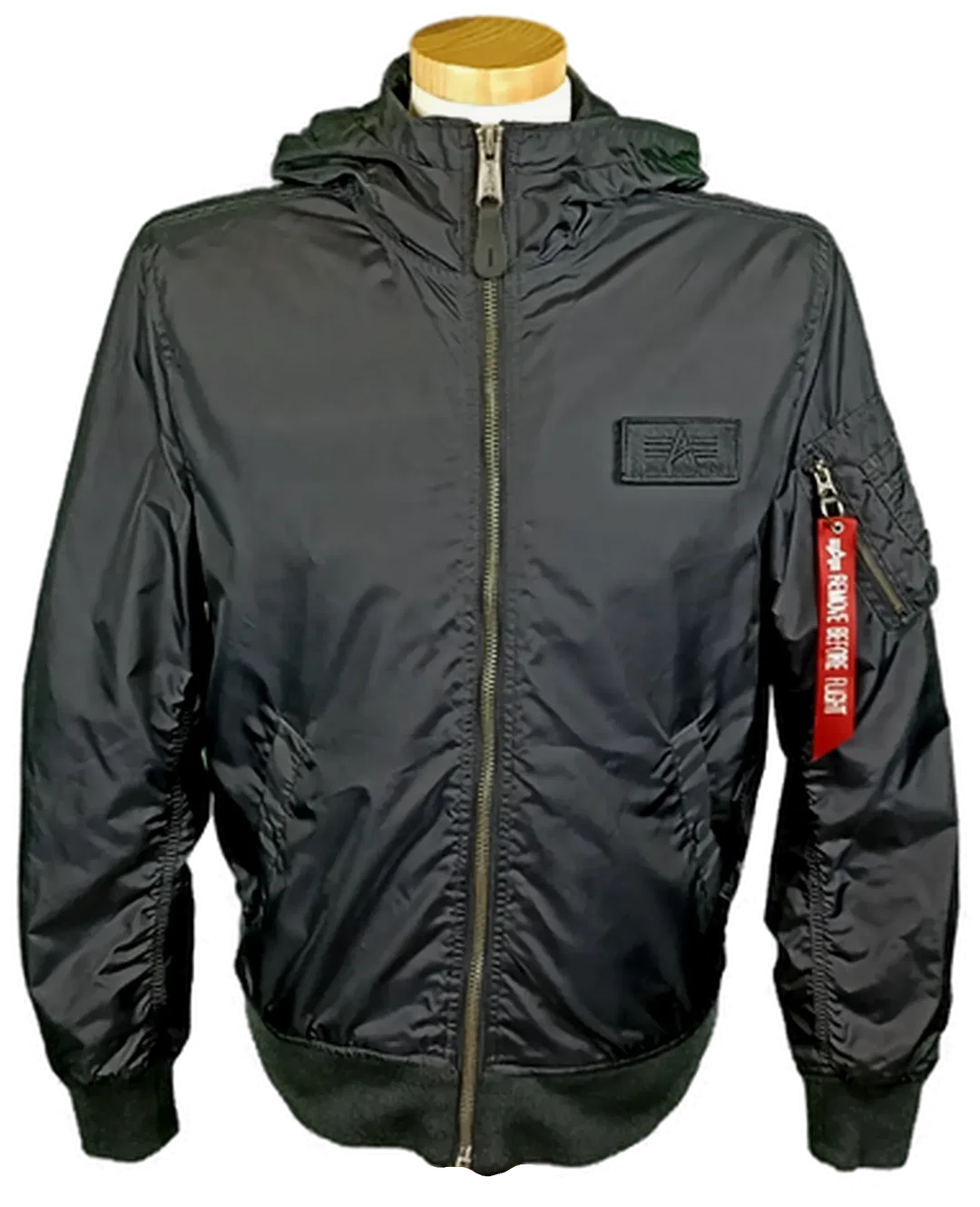 Alpha Industries Herrenjacke schwarz Gr. M – Bild 1