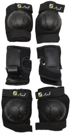 Stuf Schutzausrüstung zum Skaten - inkl. Netz-Beutel - Bild 1