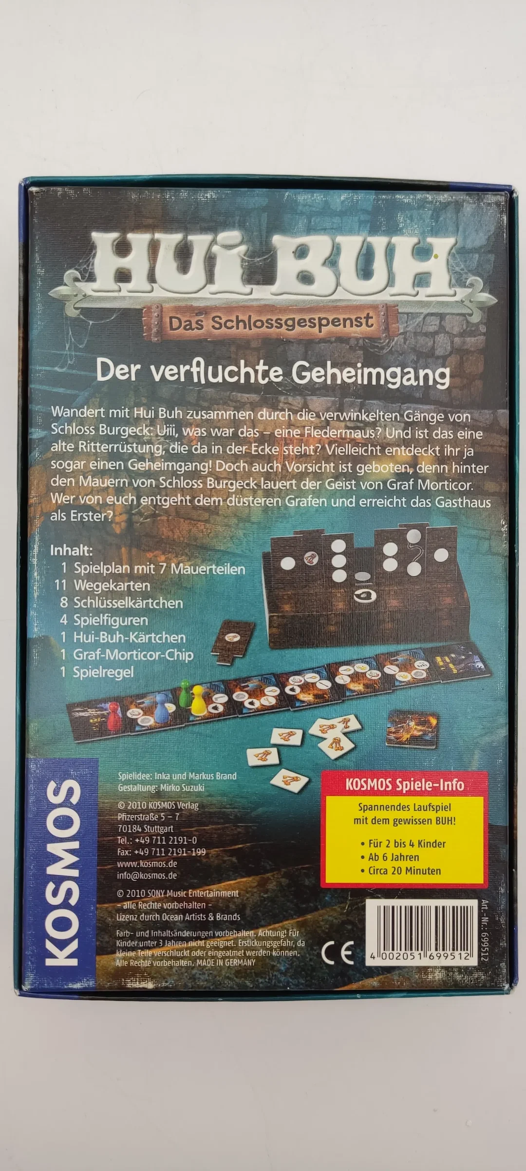 Hui Buh Das Schlossgespenst von Kosmos| Spannendes Laufspiel – Bild 2