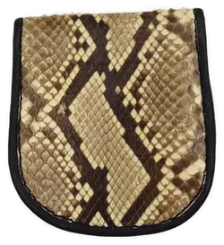 Schlangenoptik Damen Vintagetasche und Brieftasche  - Bild 9