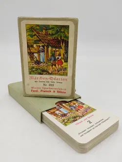 Vintage Märchen Quartett mit Texten der Gebrüder Grimm - Bild 16