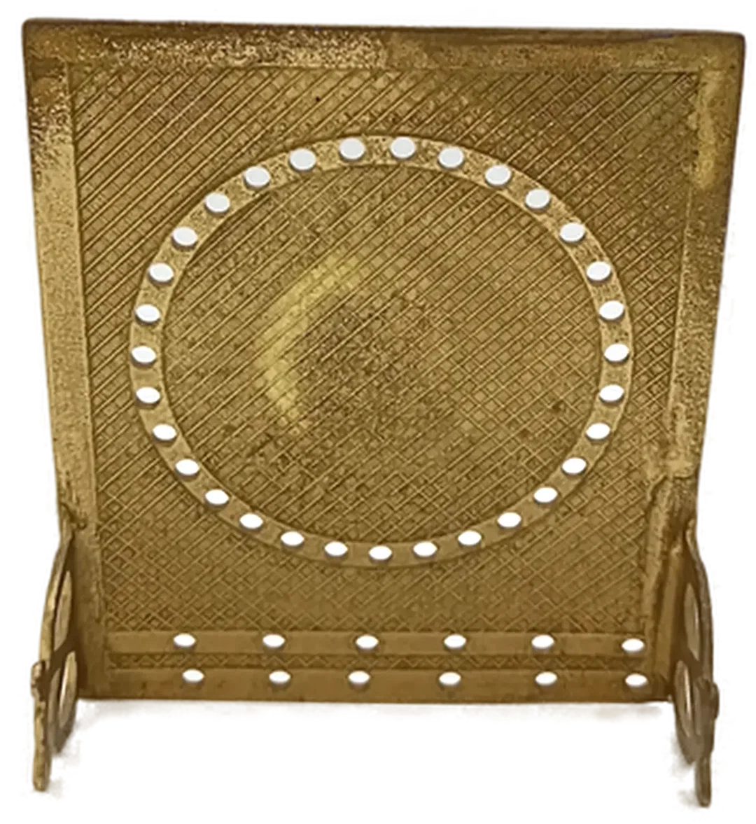 Antiker Ewiger Kalender aus Messing – Bild 4