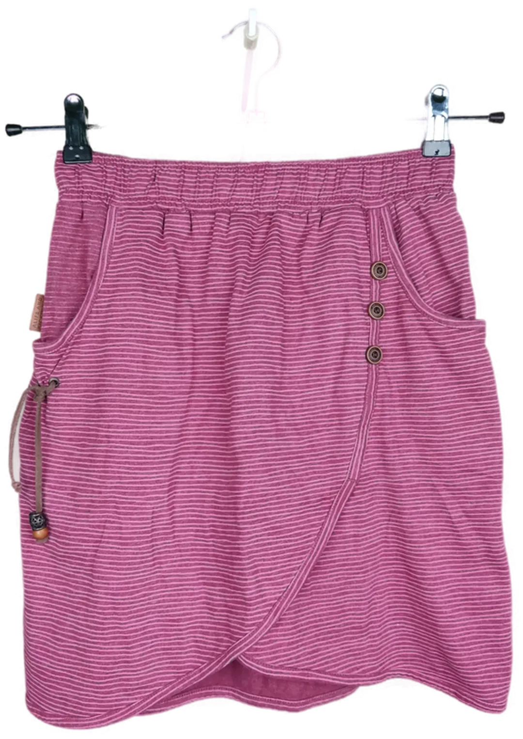 Alife & Kickin Damen Minirock violett-rosa-gestreift - S/36 - Bild 1