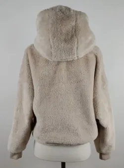 Karl Kani – Teddyfell-Kapuzenpullover Gr.S - Bild 3