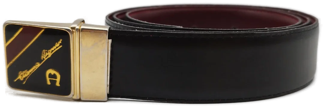 Aigner Ledergürtel - 105cm / Made in Italy - Bild 1