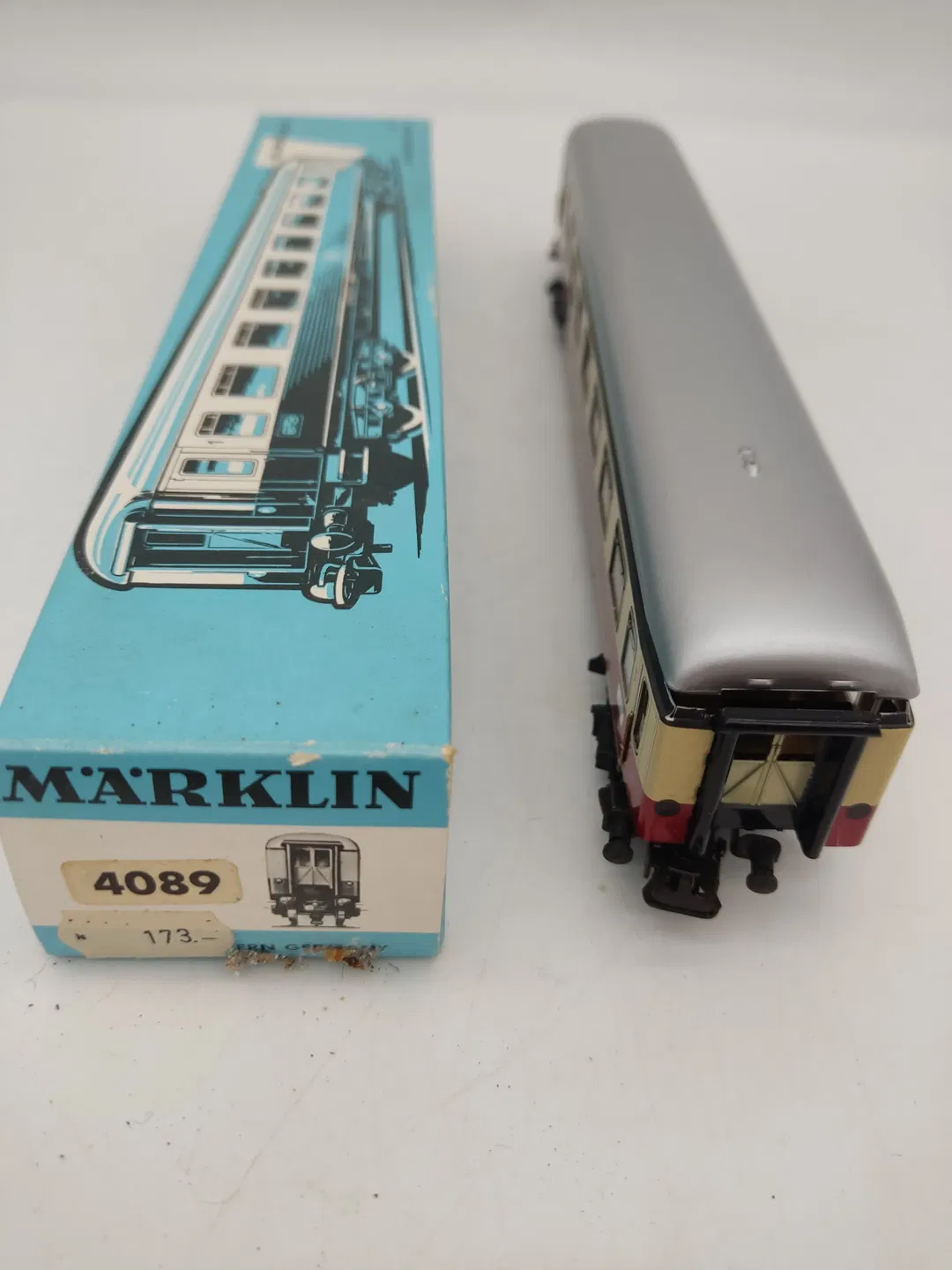 Märklin 4089 DB Tee-Abteilwagen im Originalkarton - Bild 4