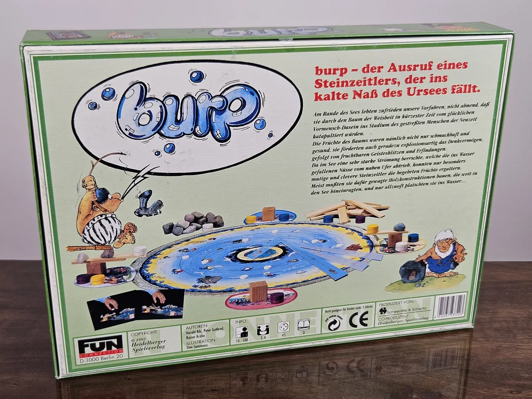 Burp - Vintage Gesellschaftsspiel - Heidelberger Spieleverlag – Bild 2