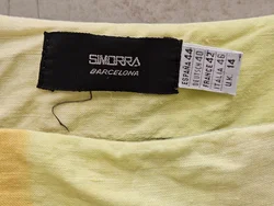 SIMORRA Damen Kleid, grün/gelb - Gr. L – Vorschau 4