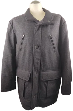 BIAGGINI Herrenjacke Dunkelgrau Größe 58 | Zeitloser Stil