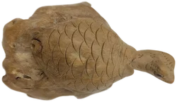 Schildkrötenfigur aus Wurzelholz | Handgeschnizte Glücksbringer - Bild 8