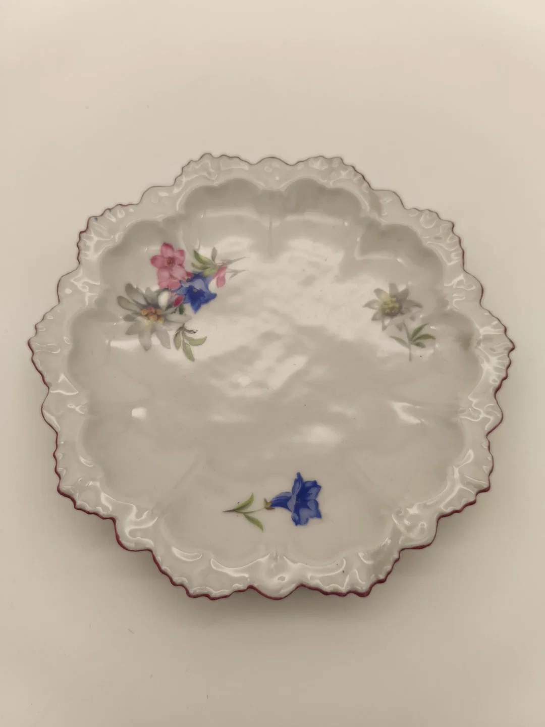 Set aus 3 Porzellanteller von Moritz Zdekauer aus Altrohlau – Bild 2