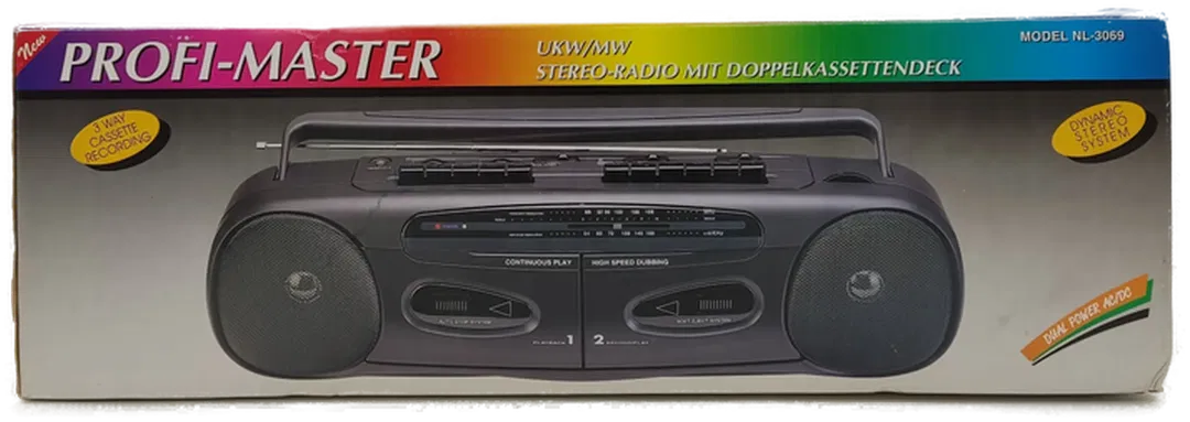 Profi-Master Radiorecorder NL-3069 neuwertig - Bild 1