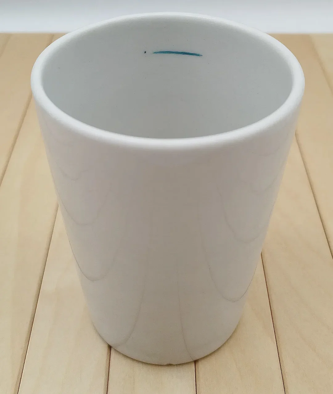 Trinkbecher/Kakaobecher, Lilien Porzellan, Daisy, Nr 25, weiß  – Bild 1