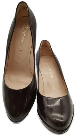 Braune Peter Kaiser Heels - Gr. 38 / Glossy - Bild 1