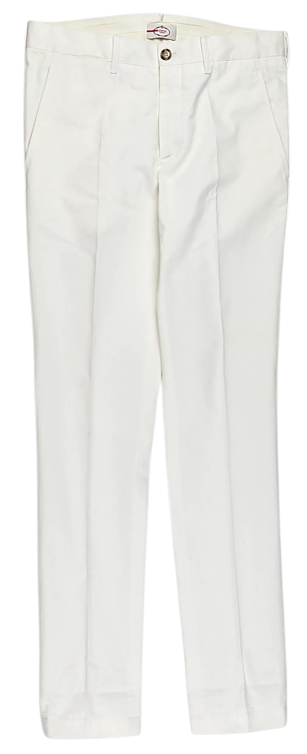 PRADA Herren Chino Hose, weiß - Gr. 46 - Bild 1