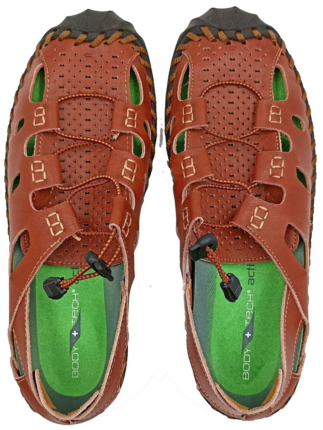 Body + Tech Herren Freizeitschuhe braun Gr. 44 – Bild 4