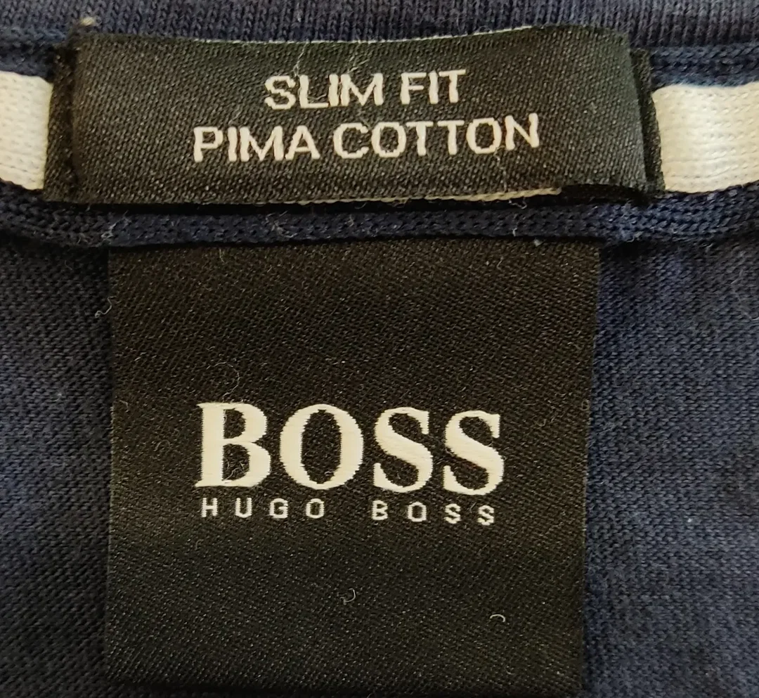 Hugo Boss Herrenshirt dunkelblau Gr. L – Bild 3