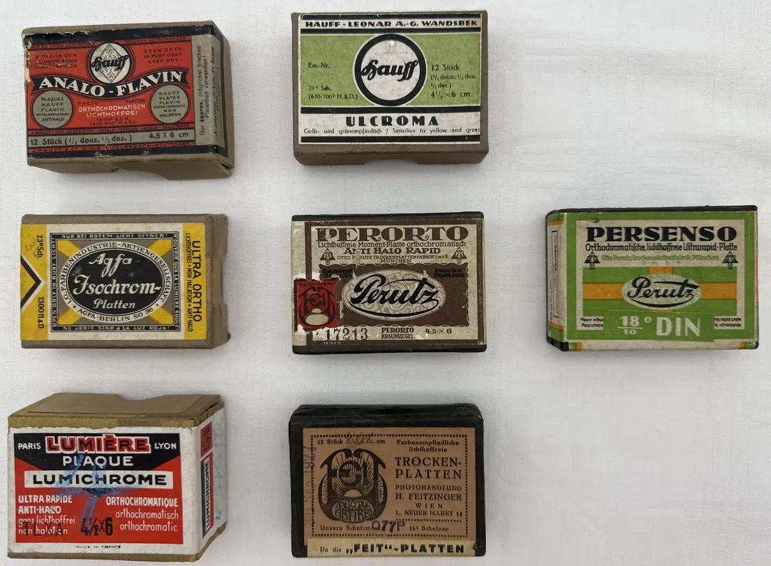 Vintage - Foto Schachteln Set - 7 Stück - Bild 1