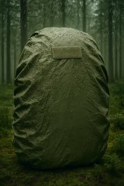 Tasmanian Tiger Regenschutz für Rucksack – olivgrün, wasserabweisend, elastisch - Bild 1