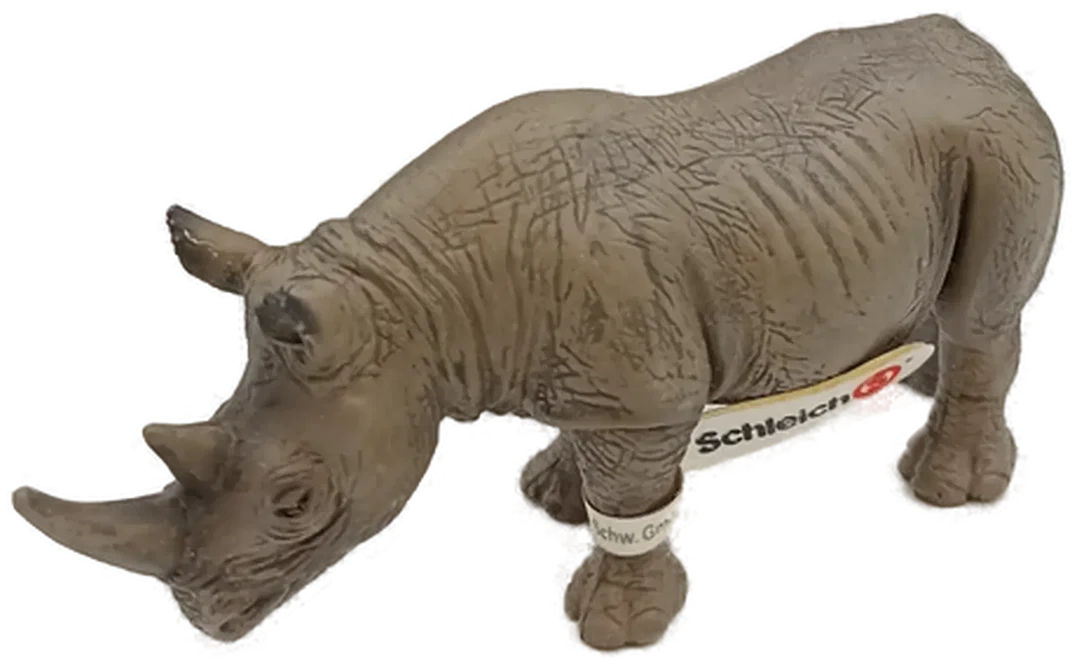Schleich Spitzmaulnashorn Spielfigur Sammlerstück  – Bild 1