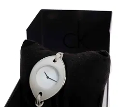 Moderne Damen Calvin Klein Uhr in weiß, Modell K8323120 - Bild 2