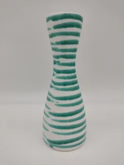 Gmundner Kermik - Blumenvase grün geflammt - Bild 5