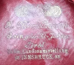Antiker Trachtenhut Damen 1893 – Vorschau 6