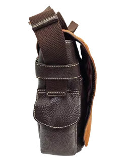 Pack Easy Umhängetasche leder, braun - Bild 2