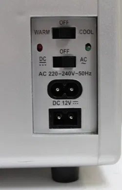 Klarstein Mini Taverna Mini-Kühlschrank | Kühl- & Warmhaltefunktion | 12V & 230V | Retro Design - Bild 3