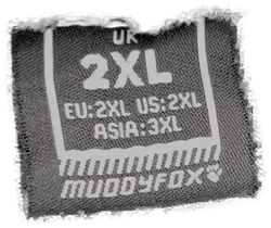 MUDDYFOX Herren Radlerhose -  Gr. XXL schwarz-grün - Bild 3